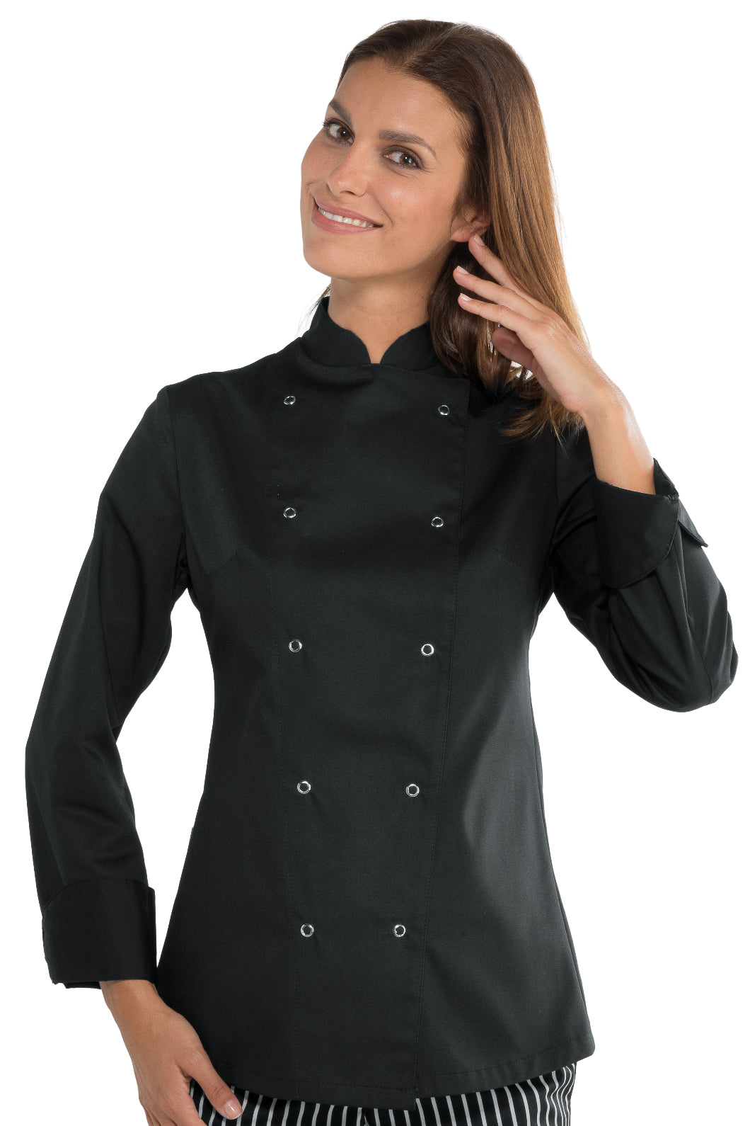 Giacca Lady Chef Bottoni a Pressione - Isacco