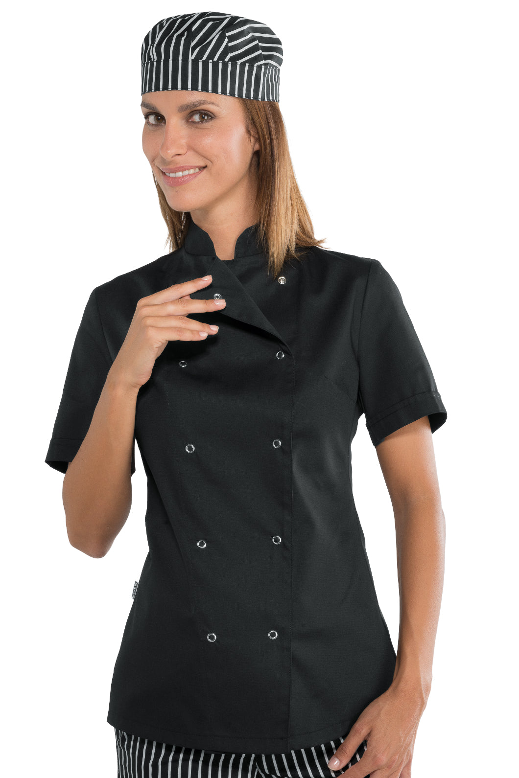 Giacca Lady Chef Bottoni a Pressione - Isacco