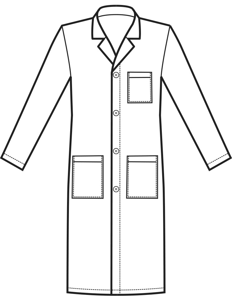 Camice Medico in Tessuto Satin No Iron: Stile Senza Compromessi