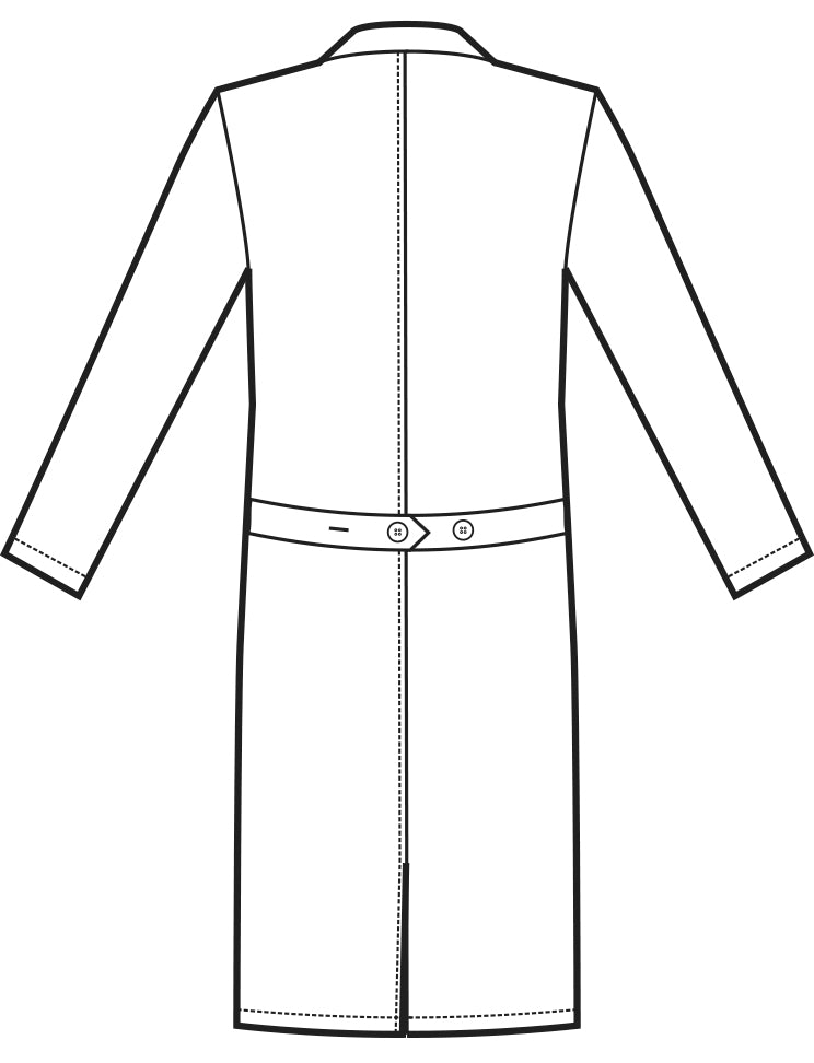 Camice Medico in Tessuto Satin No Iron: Stile Senza Compromessi