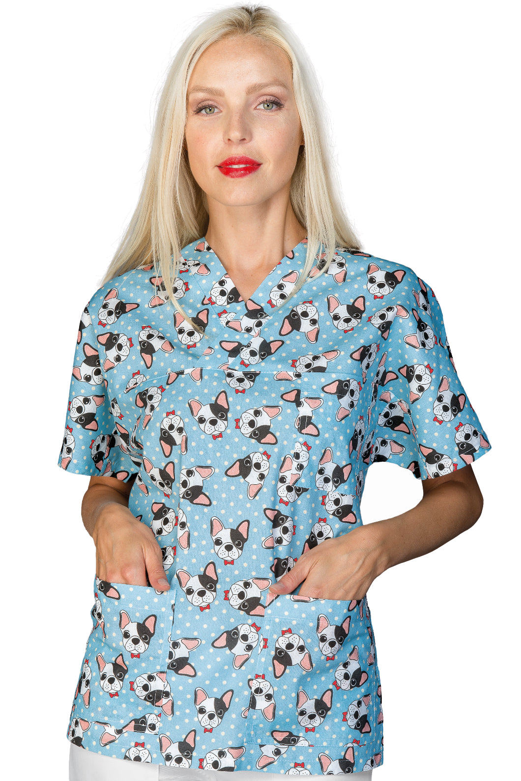 Casacca Unisex collo a V