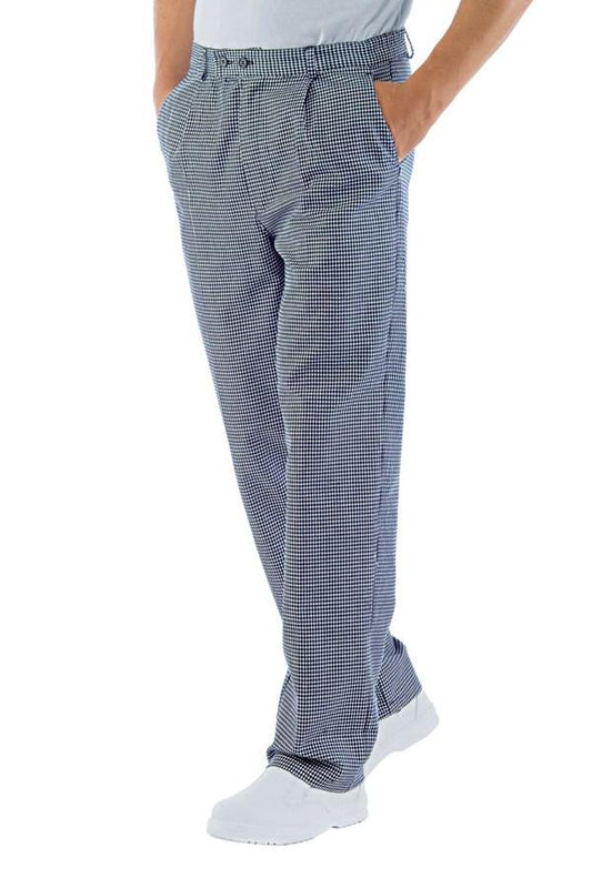 Pantalone cuoco pied de poule